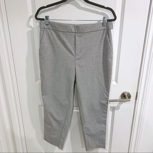 Mango gray pants with side stripe